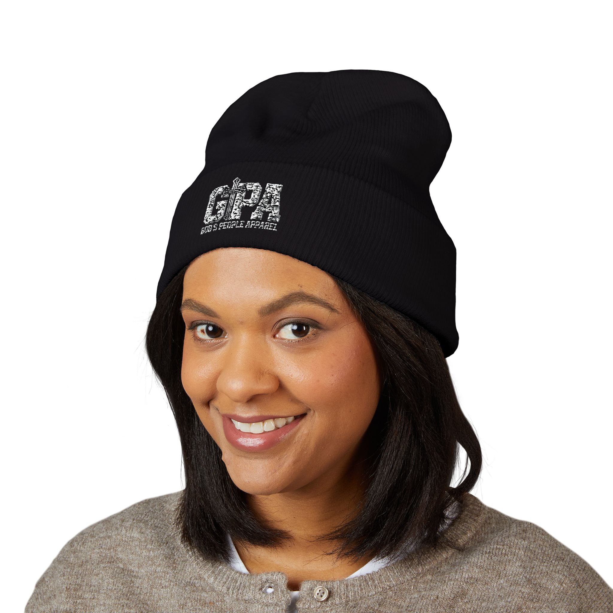 Embroidered 'GPA' Beanie