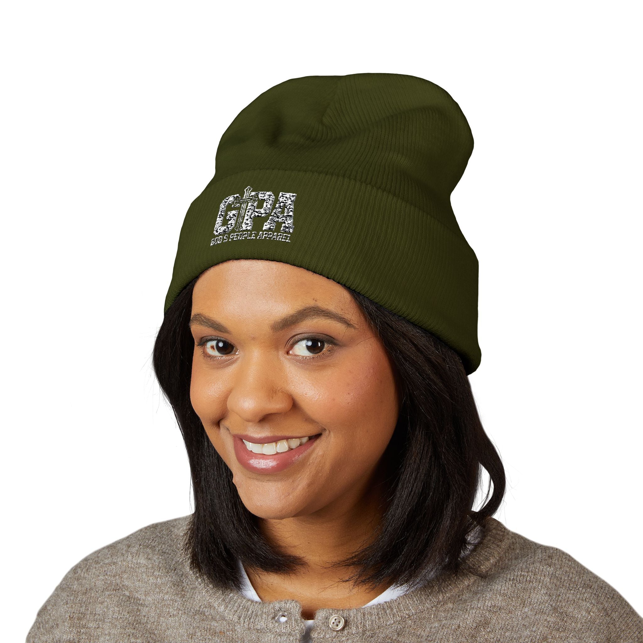 Embroidered 'GPA' Beanie